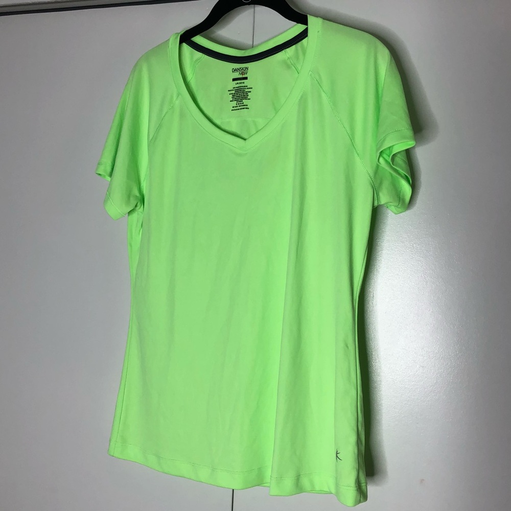 Neon Green Workout Top